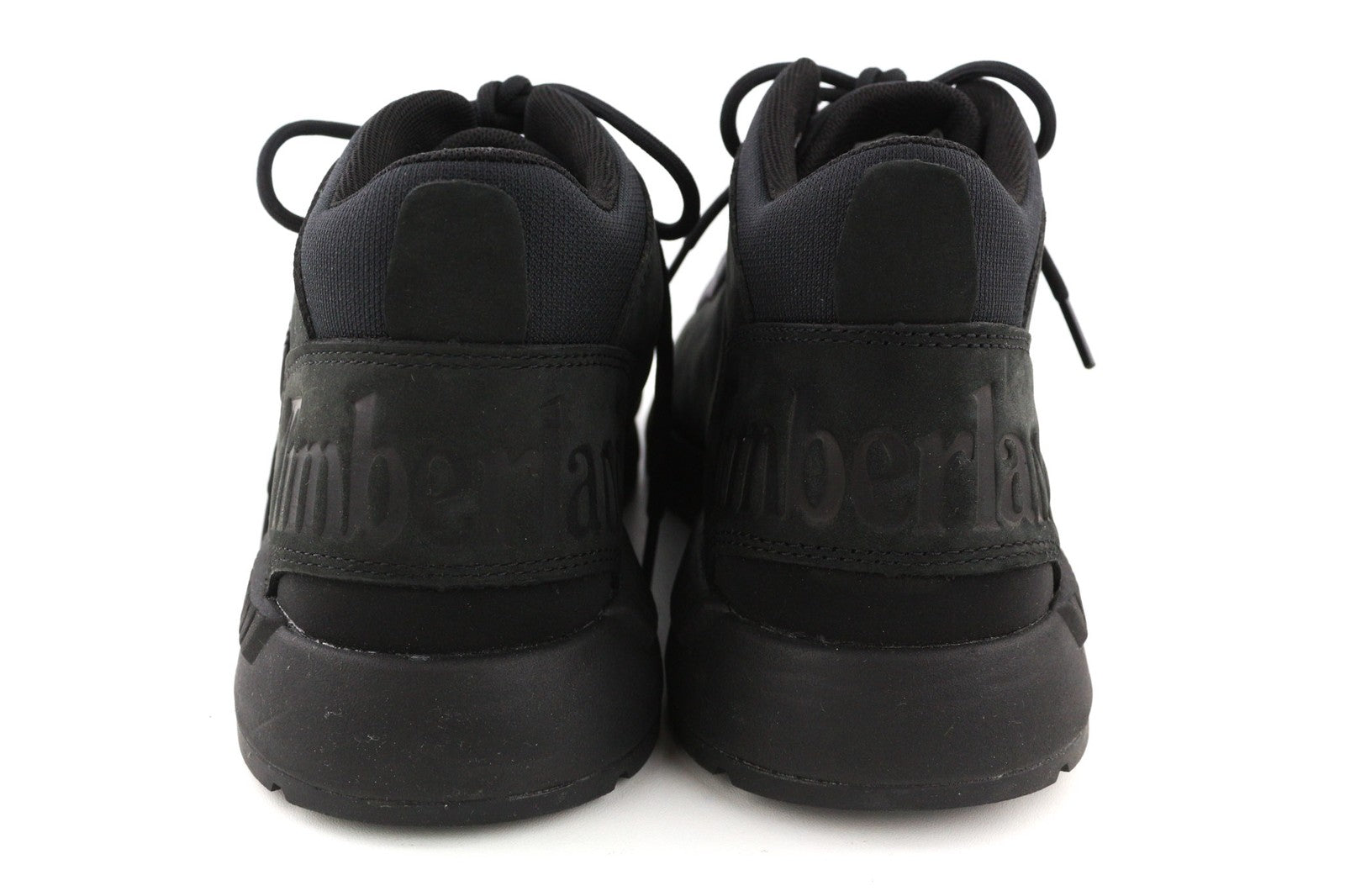 TIMBERLAND A1YN5-A5249 vyriški juodi odiniai laisvalaikio batai su raišteliais, dydis EU45/46. 