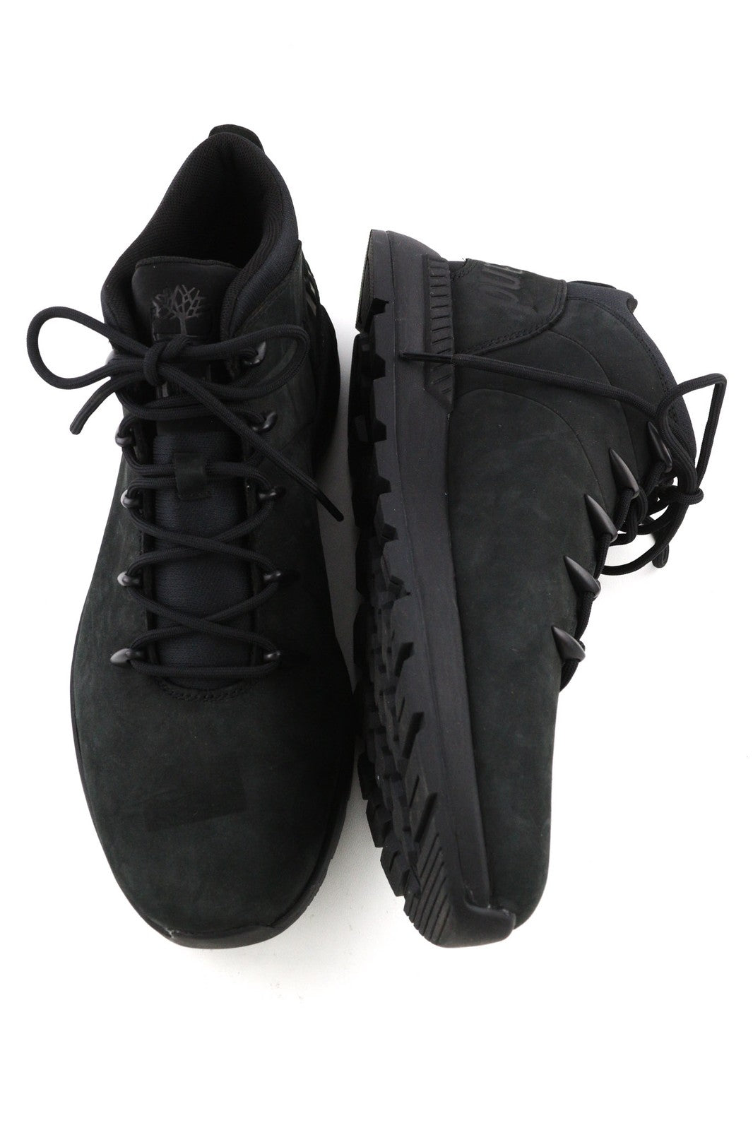 TIMBERLAND A1YN5-A5249 vyriški juodi odiniai laisvalaikio batai su raišteliais, dydis EU45/46. 