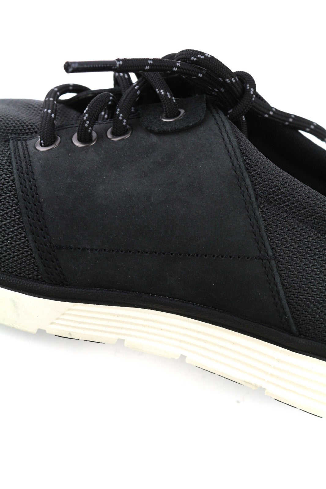 TIMBERLAND A1XZW-A4150 vyriški juodi sportbačiai su tekstiline oda, su detalėmis, 43/43.5 dydis. 