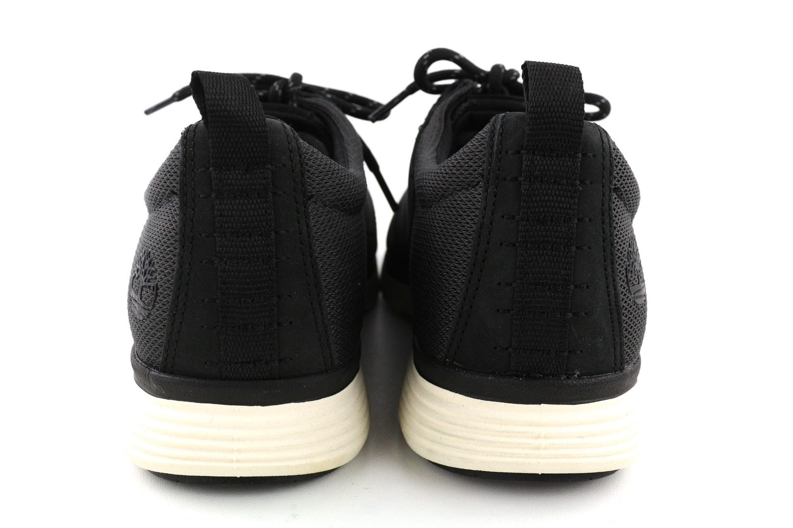 TIMBERLAND A1XZW-A4150 vyriški juodi sportbačiai su tekstiline oda, su detalėmis, 43/43.5 dydis. 