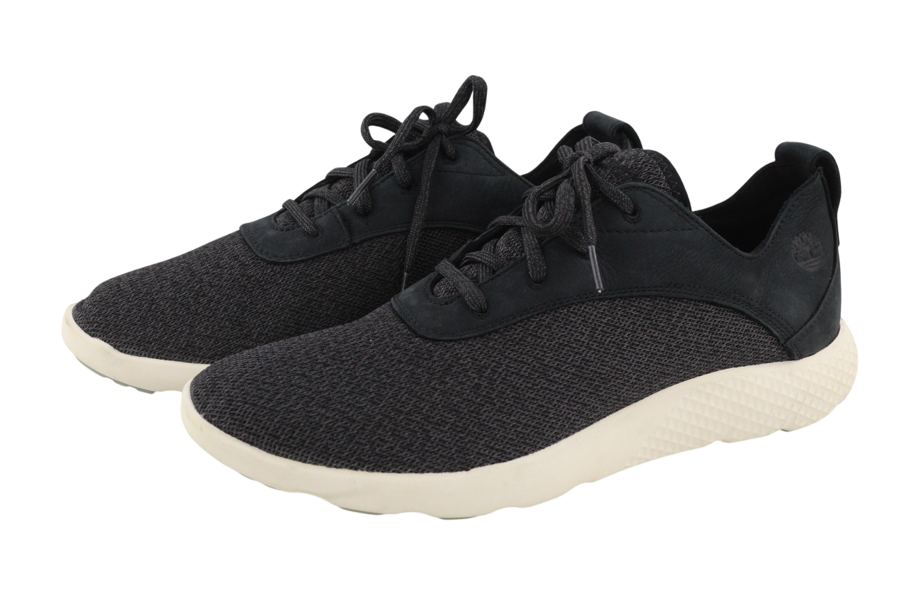 TIMBERLAND A1SXY-A2050 vyriški pilki sportbačiai su tekstilinėmis odinėmis detalėmis, dydis EU43/43.5 