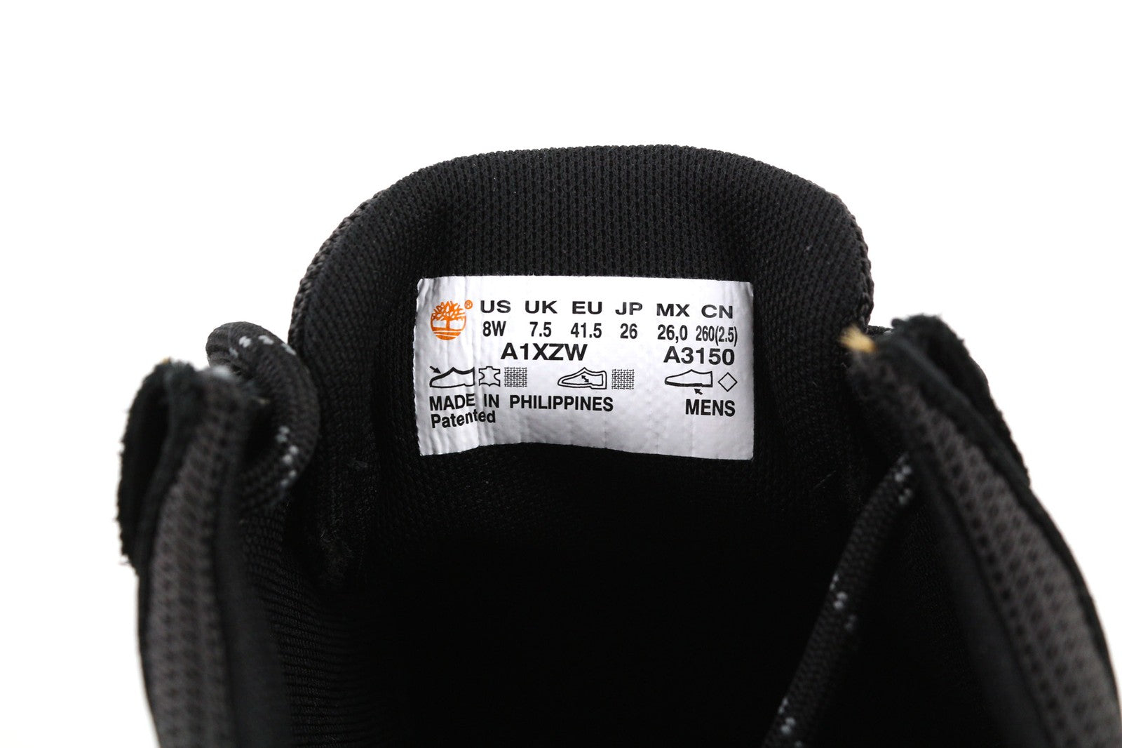 TIMBERLAND A1XZW-A3150 vyriški EU41.5/42 tamsiai pilki tekstilinės odos sportbačiai 