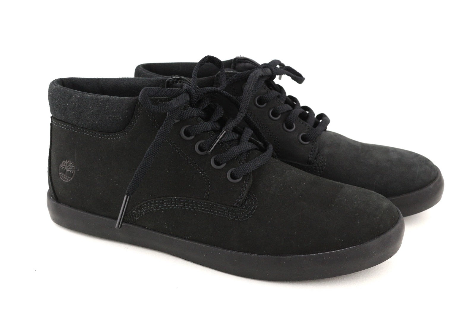 TIMBERLAND A1R35-A44118 moteriški juodi odiniai laisvalaikio batai su raišteliais, dydis EU37.5/38 