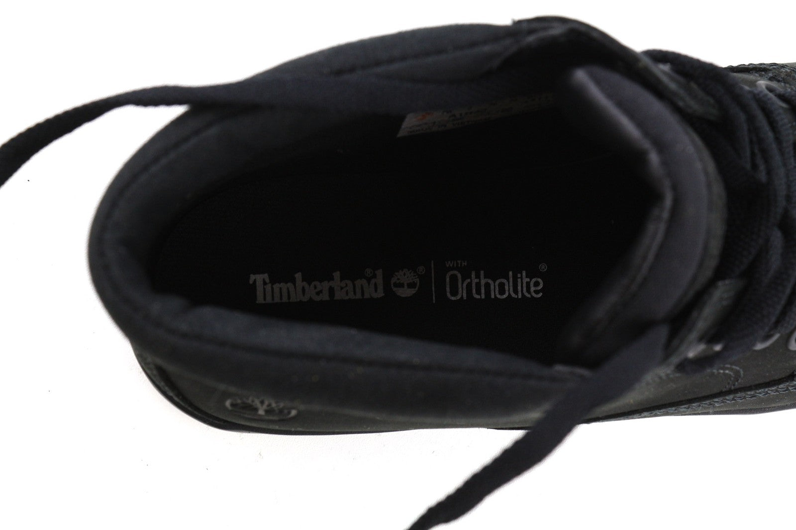 TIMBERLAND A1R35-A44118 moteriški juodi odiniai laisvalaikio batai su raišteliais, dydis EU37.5/38 