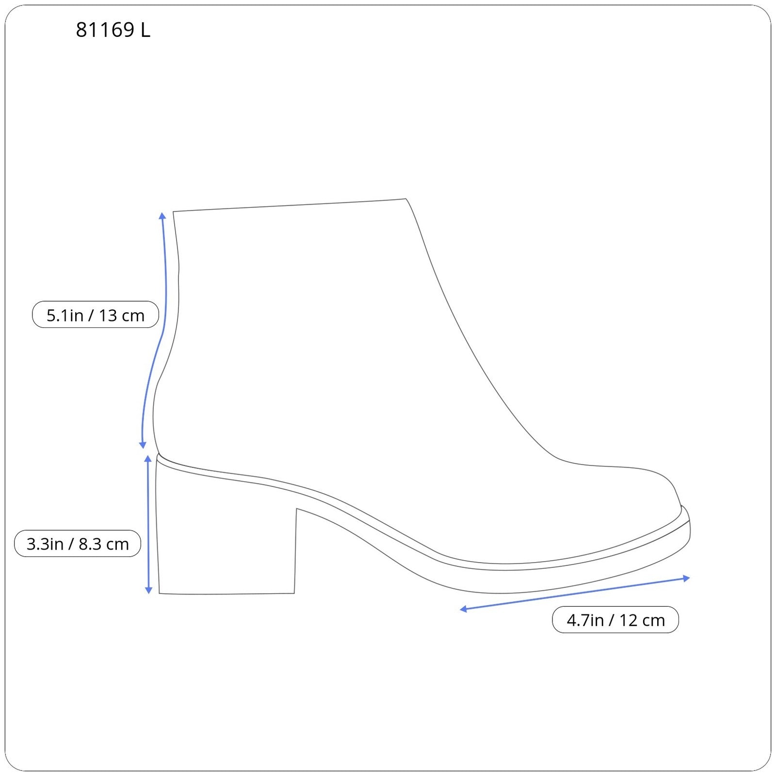 TIMBERLAND A22BA-A6034 moteriški juodi odiniai bateliai su užtrauktuku ir aukštakulniais, 37/37.5 dydis 