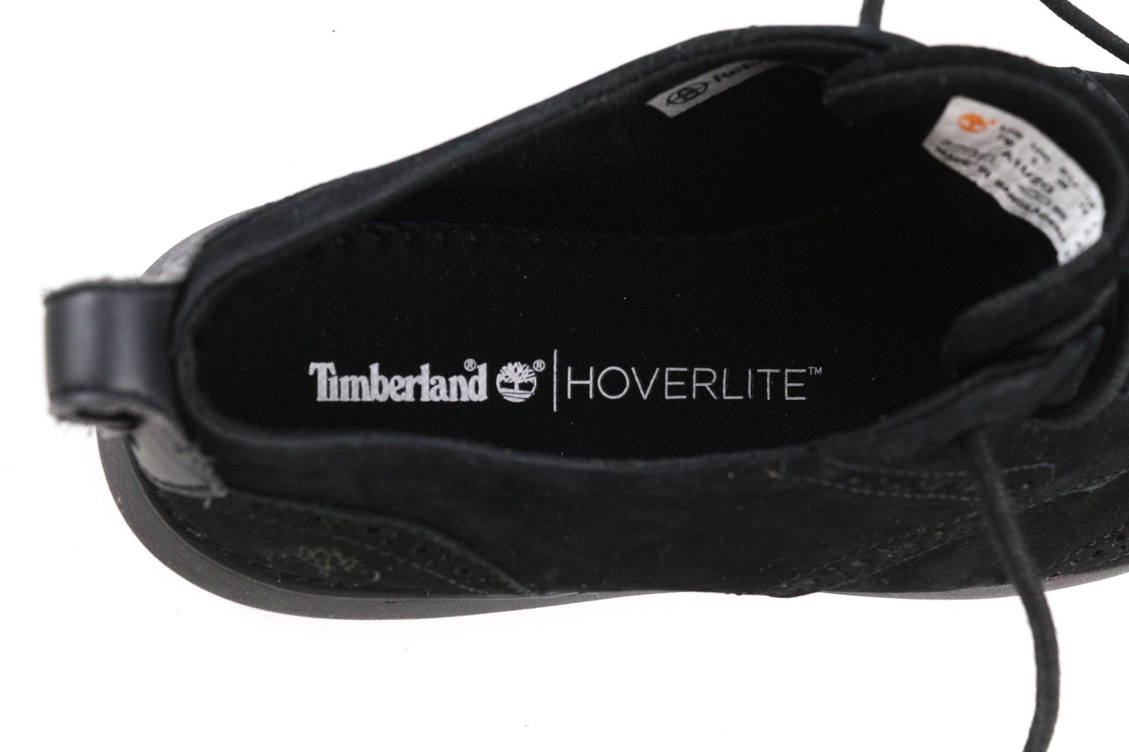 TIMBERLAND A1UZG-A3719 moteriški EU38/38.5 juodi odiniai žemapadžiai batai su raišteliais 