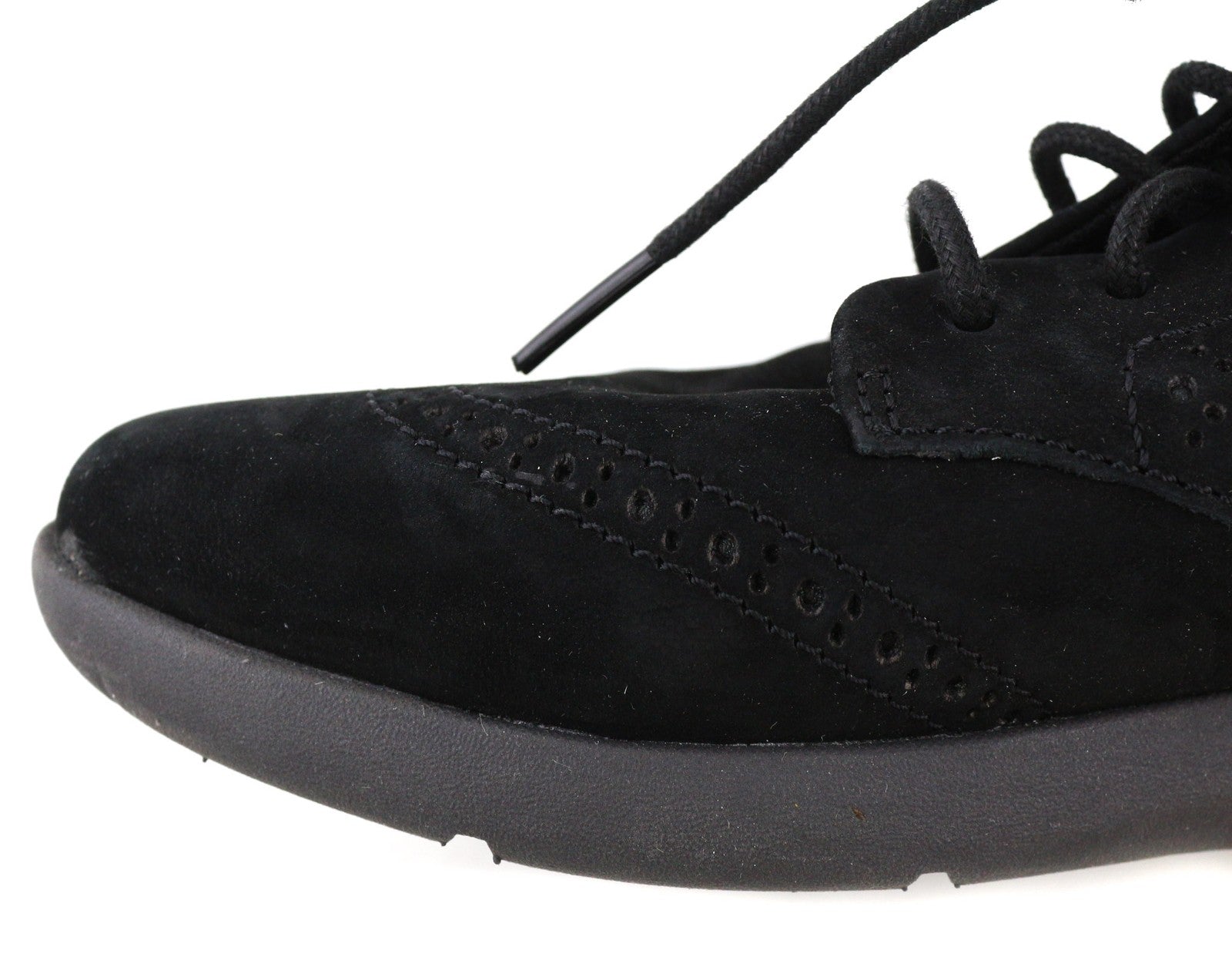 TIMBERLAND A1UZG-A3719 moteriški EU38/38.5 juodi odiniai žemapadžiai batai su raišteliais 