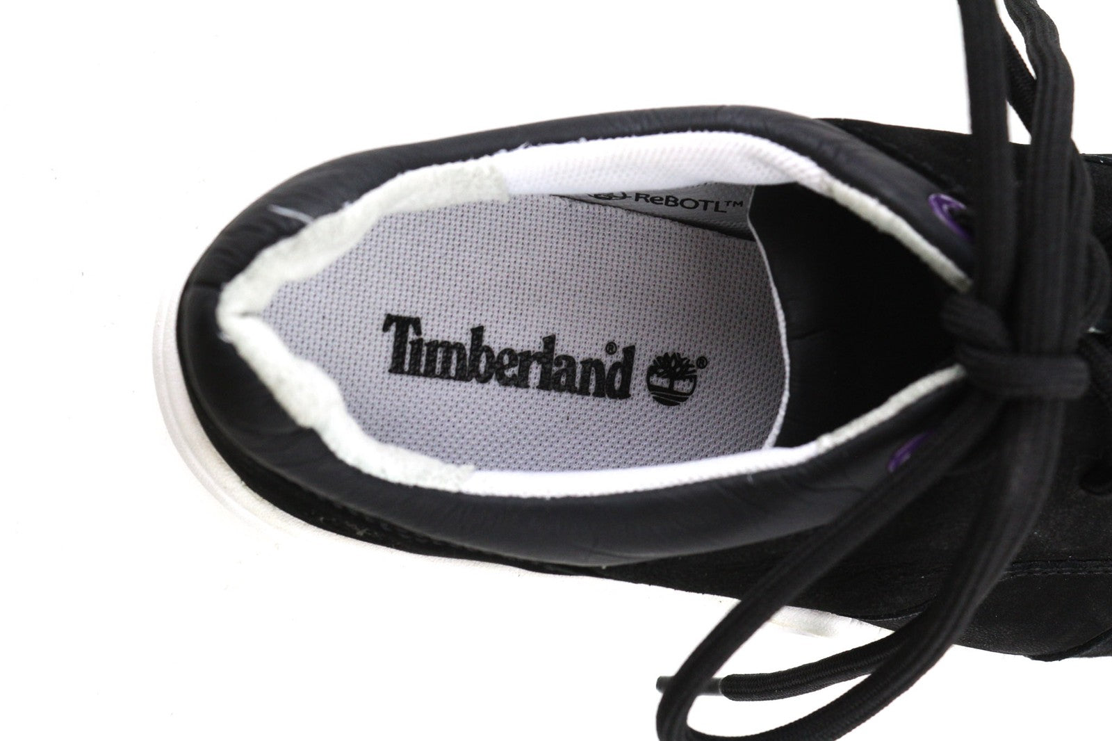 TIMBERLAND A211C-A3646 moteriški juodi odiniai sportbačiai su raišteliais, dydis EU39/39.5. 