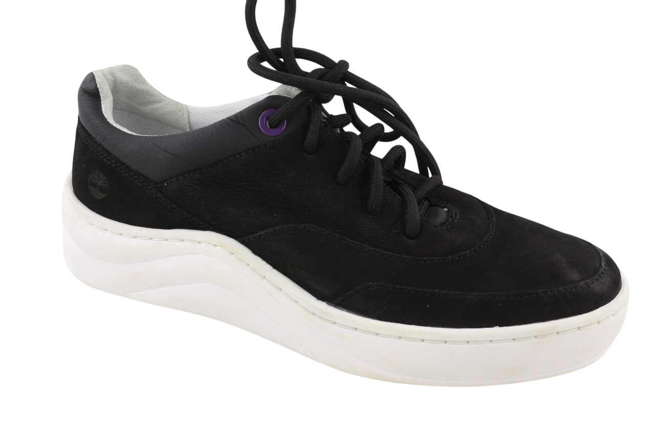 TIMBERLAND A211C-A3646 moteriški juodi odiniai sportbačiai su raišteliais, dydis EU39/39.5. 