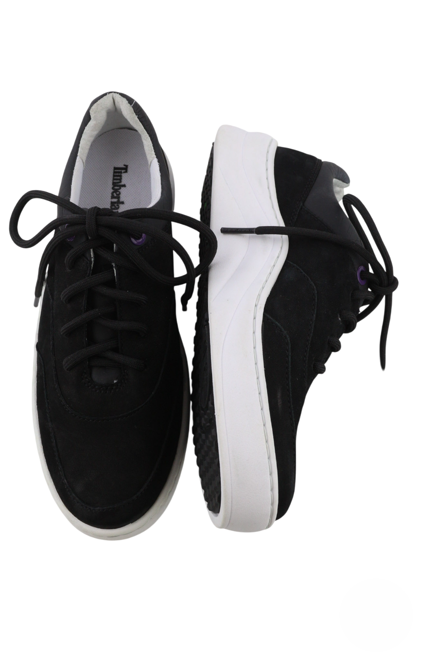 TIMBERLAND A211C-A3646 moteriški juodi odiniai sportbačiai su raišteliais, dydis EU39/39.5. 