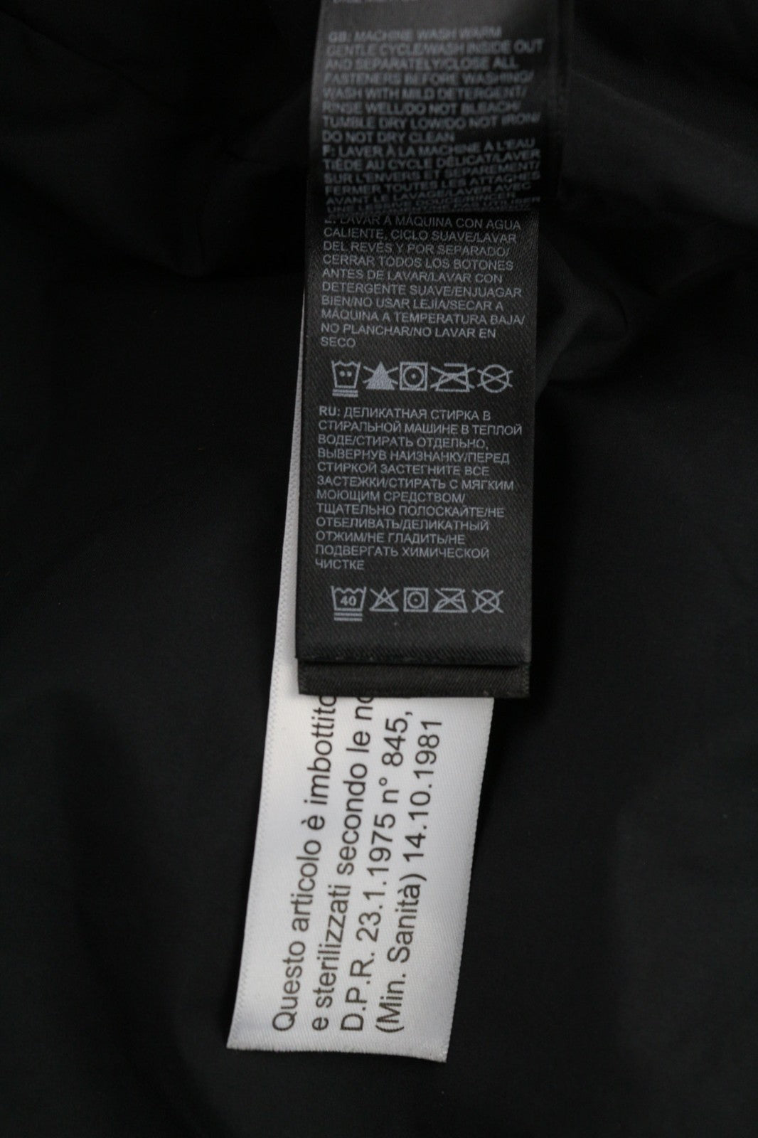 THE NORTH FACE NF0A4R3K Women's S Black Down Long Padded Winter Puffer Coat