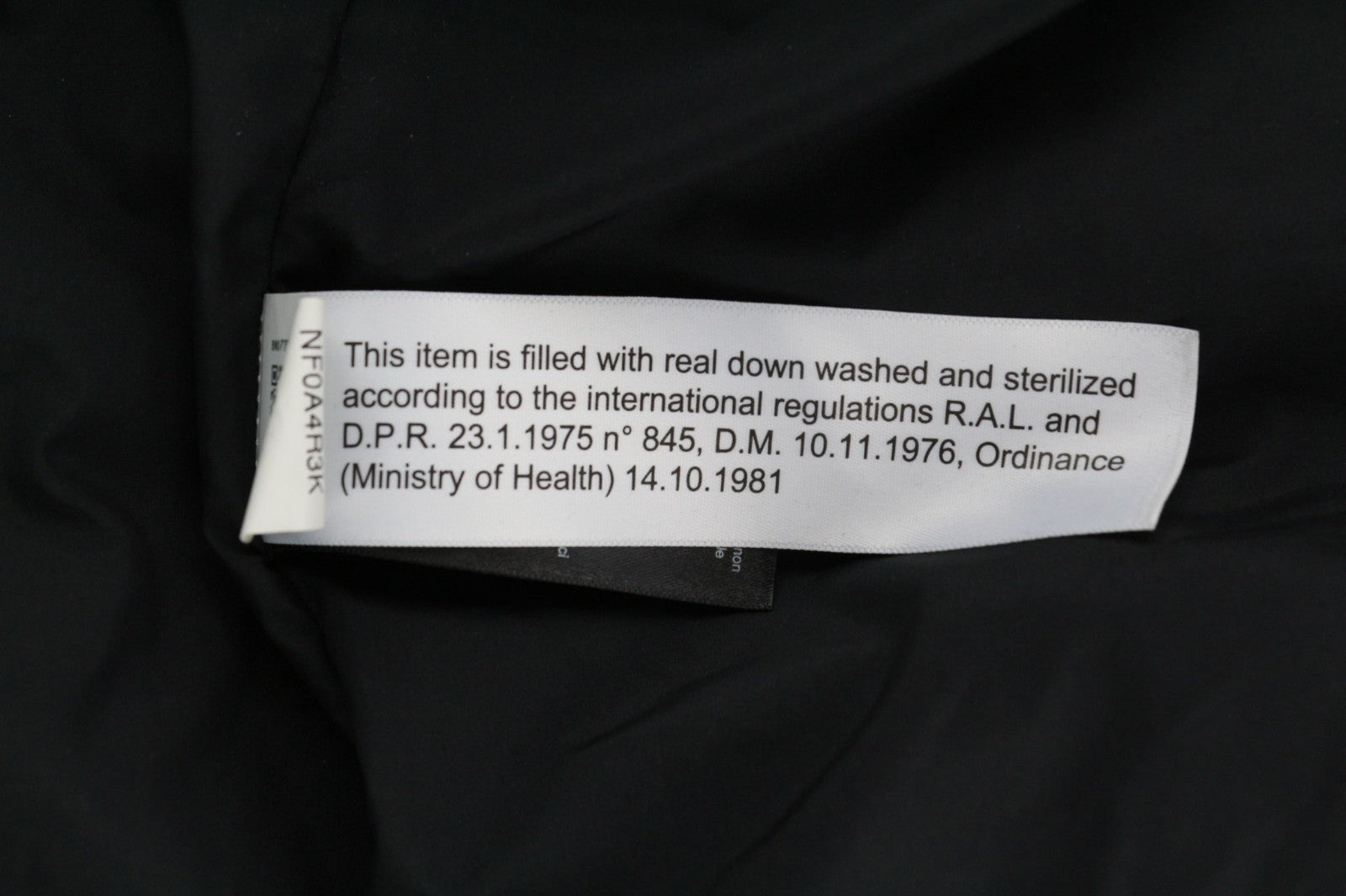 THE NORTH FACE NF0A4R3K Women's S Black Down Long Padded Winter Puffer Coat