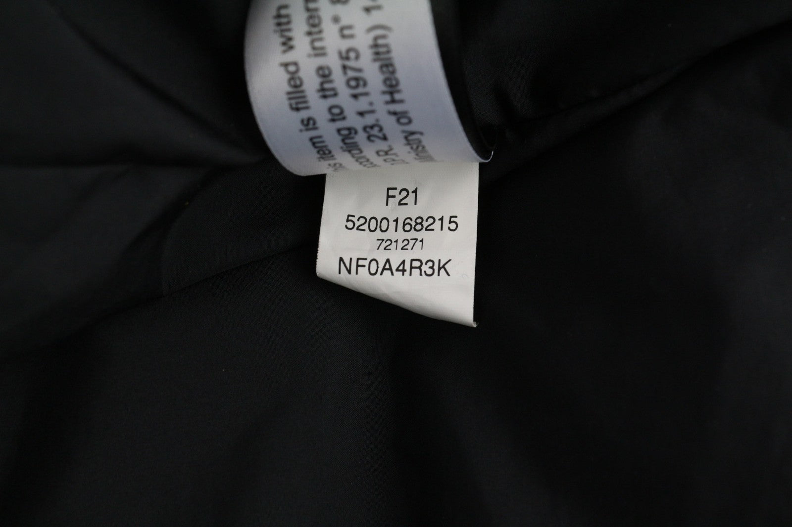 THE NORTH FACE NF0A4R3K Women's S Black Down Long Padded Winter Puffer Coat