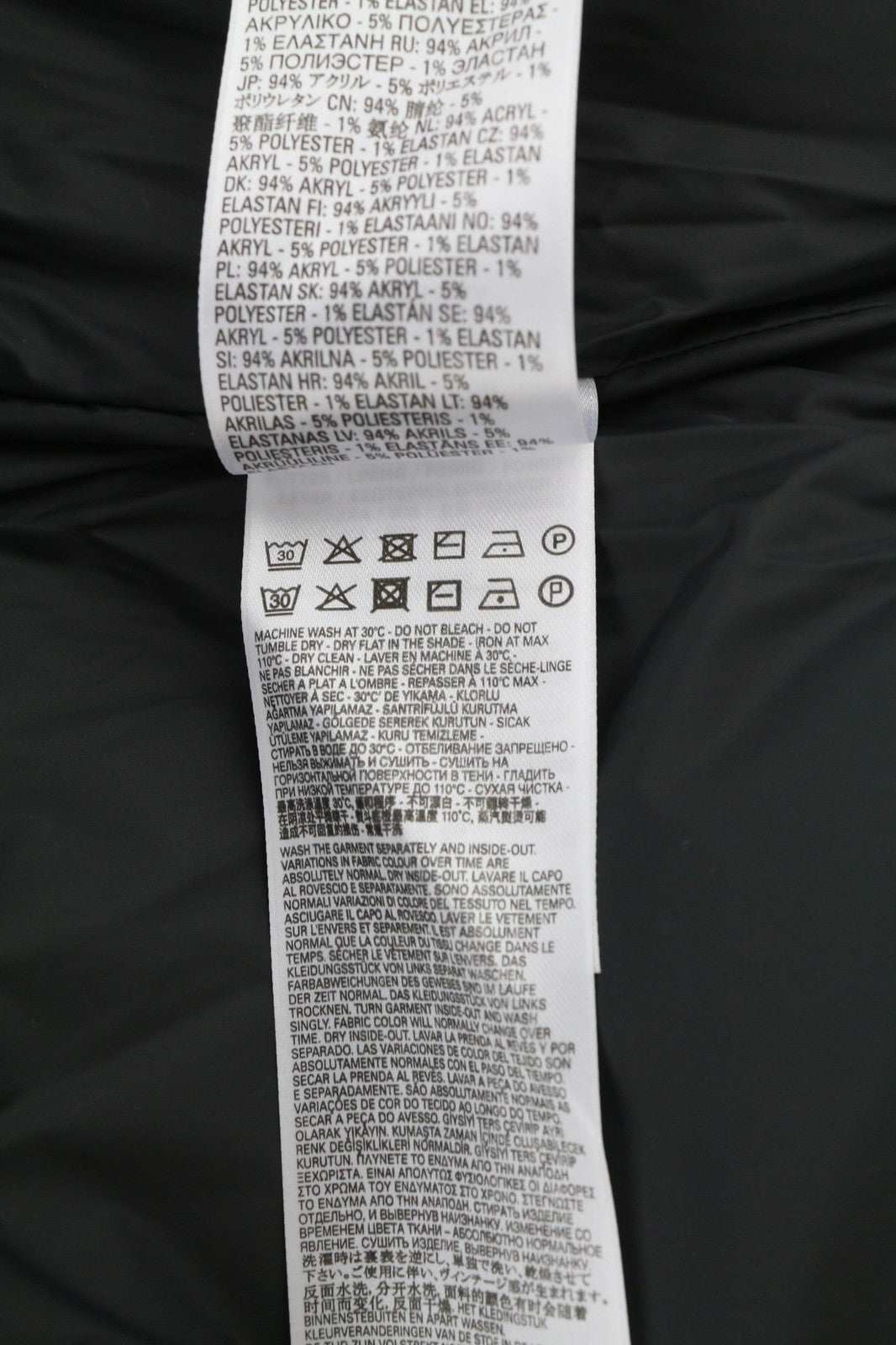 DIESEL W-Spleak vyriška striukė L, juoda, bomber stiliaus, su šiltinamomis užtrauktukais, RRP325