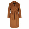 Brown Polyester Coat