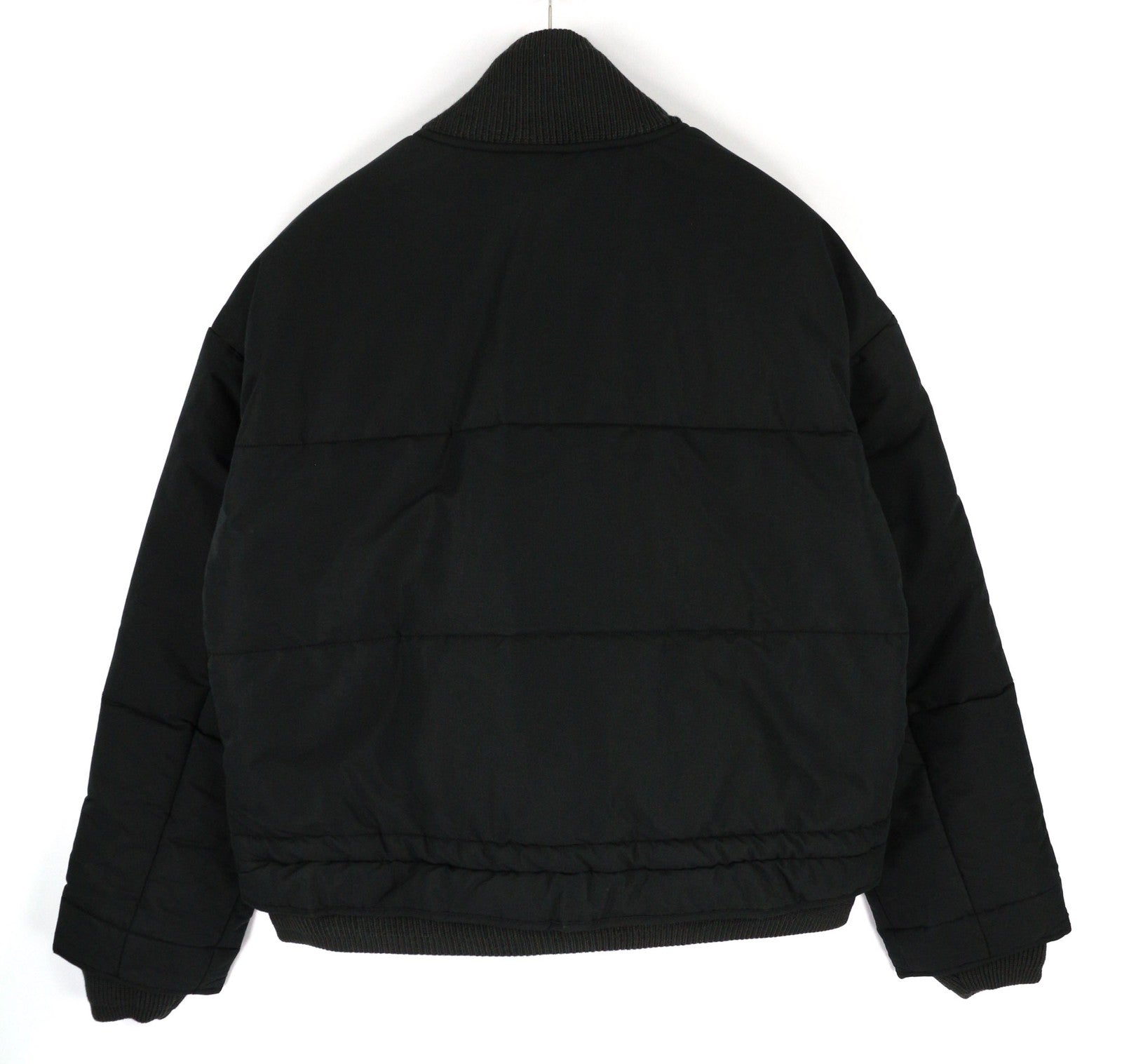 DIESEL W-Spleak Men's Jacket XL Black Bomber Lined Zipped Pockets RRP325