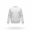White Twill Sweatshirt