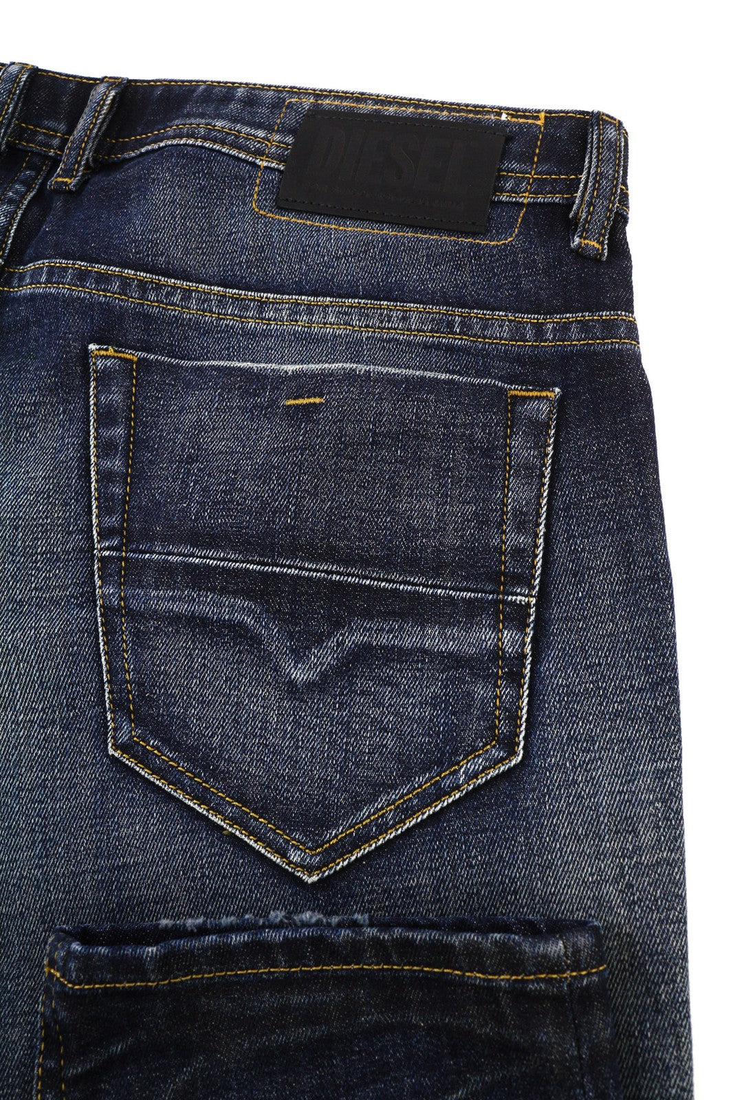 DIESEL Thommer-X 0096U vyriški džinsai W38/L32 mėlyni, aptempti, tamprūs užtrauktukai 