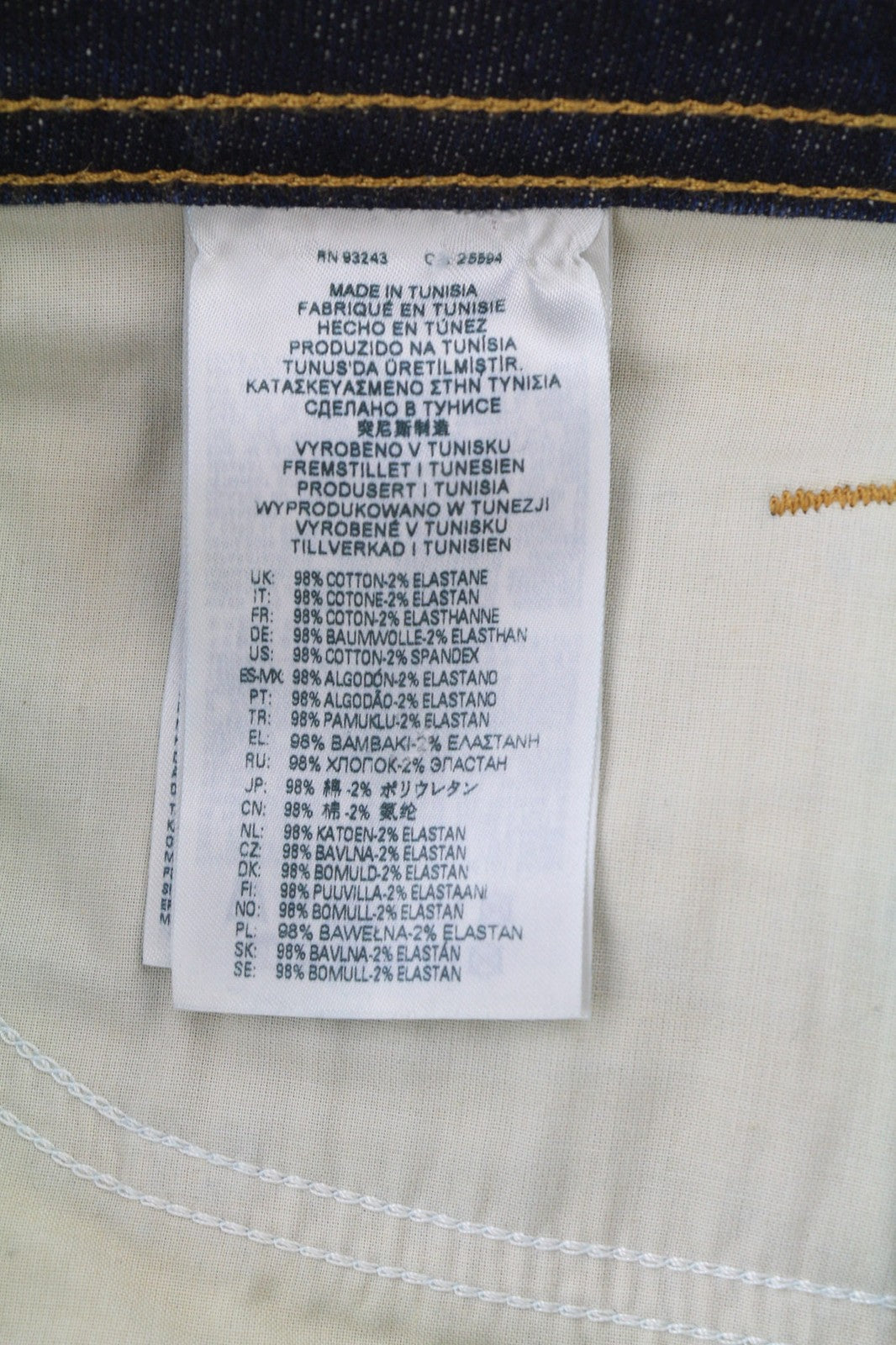 DIESEL Thommer-X 0096U vyriški džinsai W38/L32 mėlyni, aptempti, tamprūs užtrauktukai 