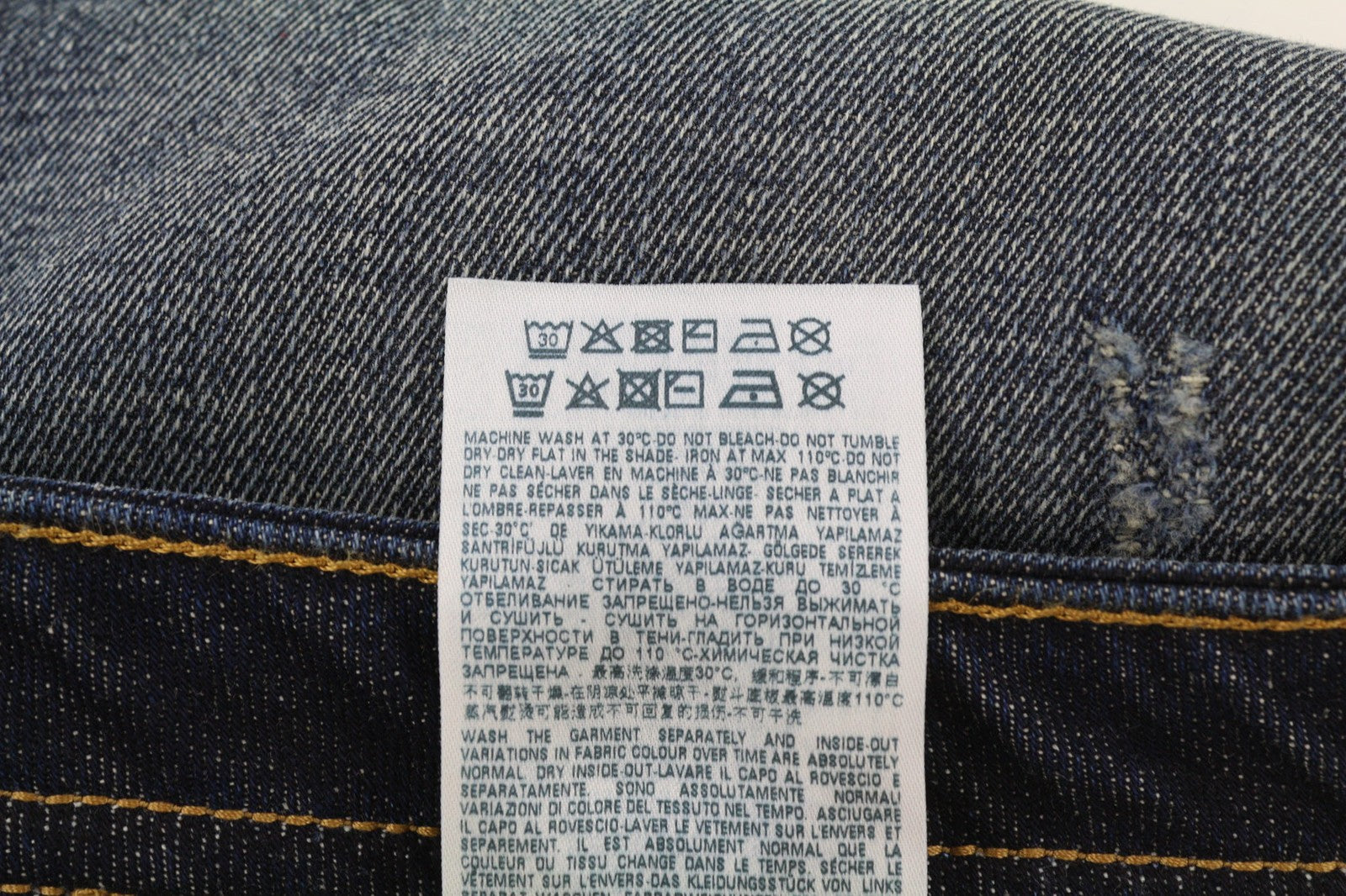 DIESEL Thommer-X 0096U vyriški džinsai W38/L32 mėlyni, skalbti, ploni, su užtrauktuku. 