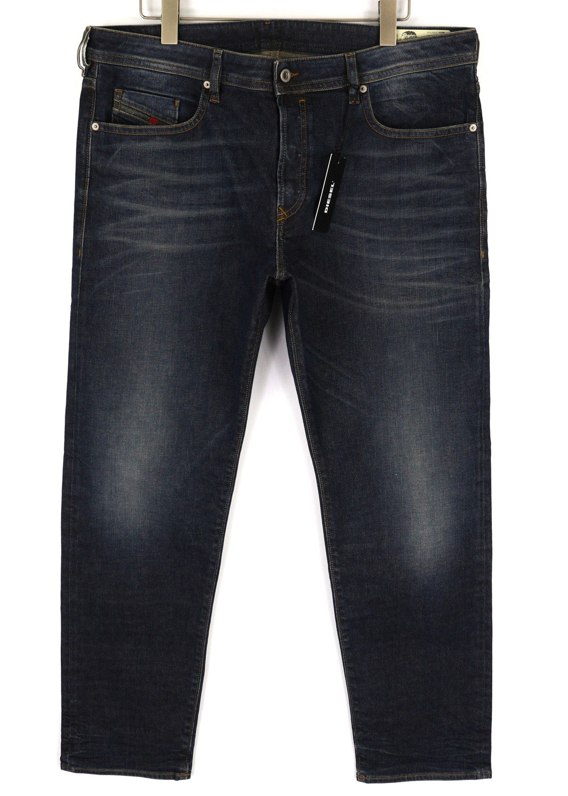 DIESEL Buster 084ZU vyriški džinsai W40/L32 Washed Regular Slim Taper Stretch 