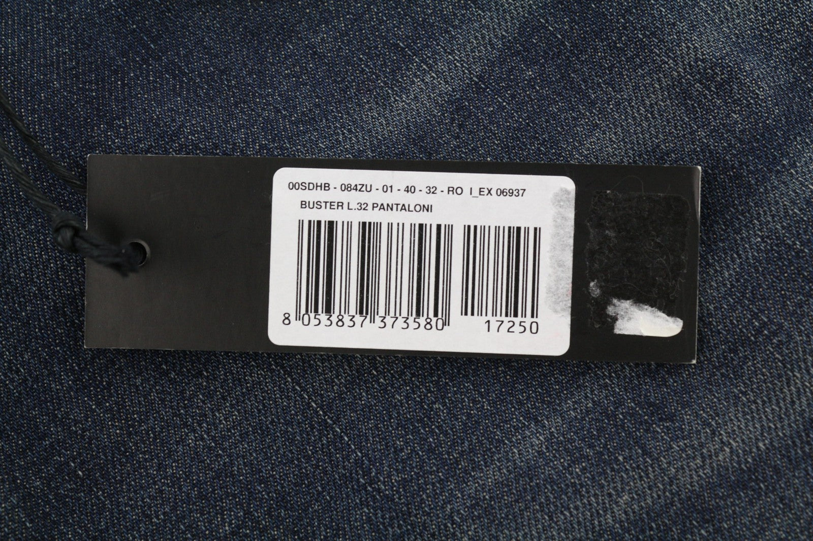 DIESEL Buster 084ZU vyriški džinsai W40/L32 Washed Regular Slim Taper Stretch 