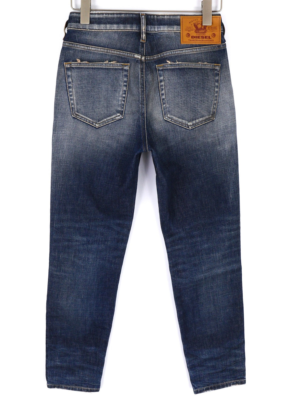 DIESEL D-Joy Z9A05 Women's Jeans W26/L32 Blue Washed Slim Stretch Mid-Rise