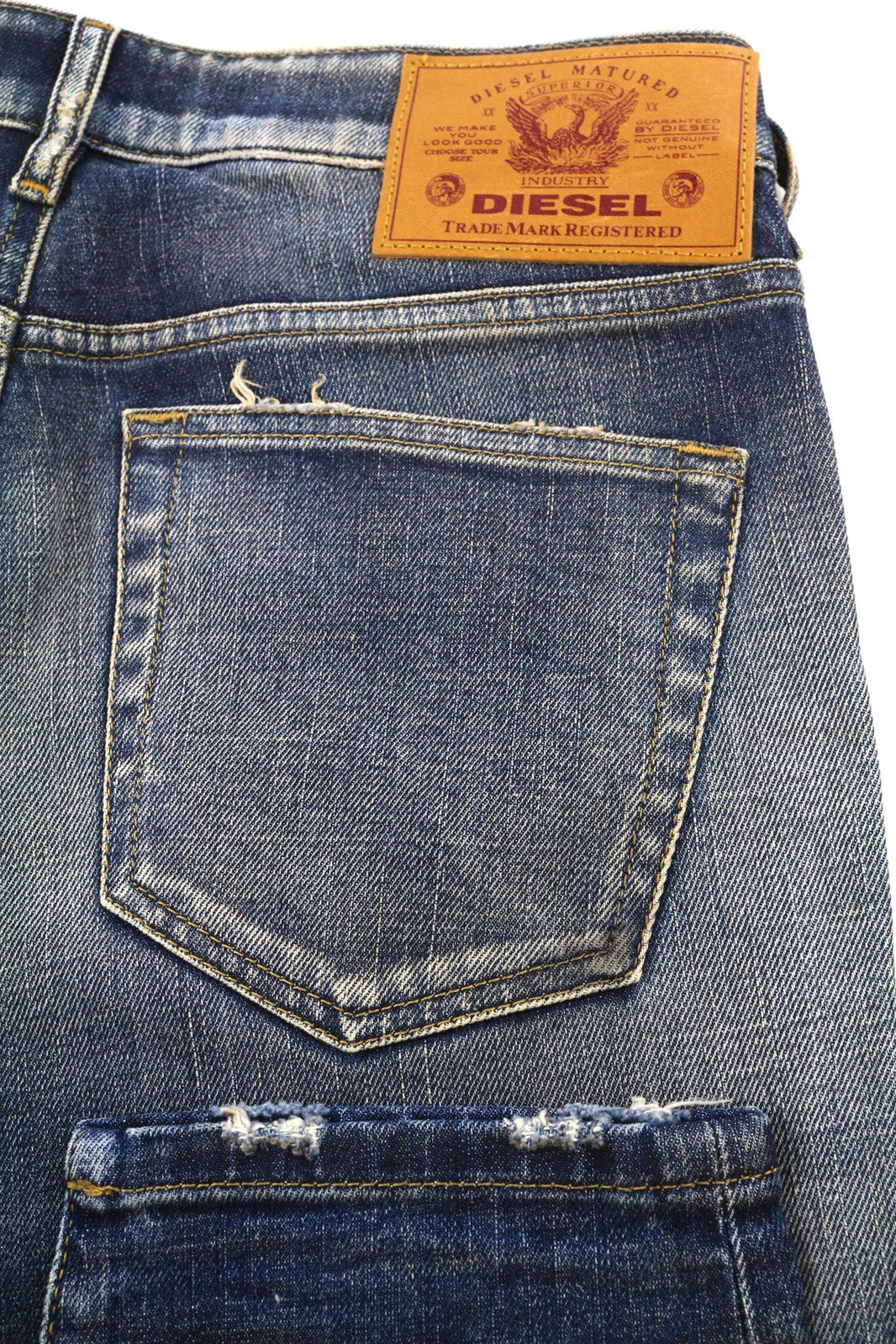 DIESEL D-Joy Z9A05 Women's Jeans W26/L32 Blue Washed Slim Stretch Mid-Rise