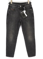 DIESEL D-Joy 09B12 Women's Jeans W26/L32 Blue Washed Slim Regular Stretch