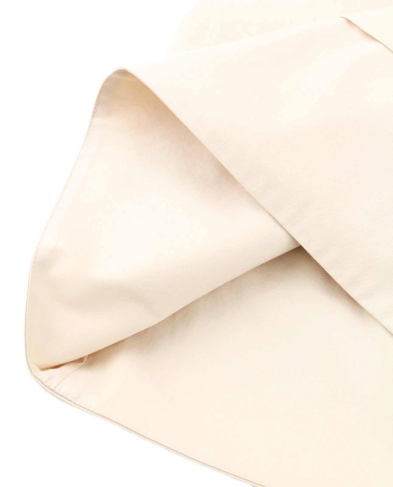 ARMANI JEANS moteriškas EU36 smėlio spalvos kreminės spalvos medvilnės mišinio klasikinis sijonas su užtrauktuku 