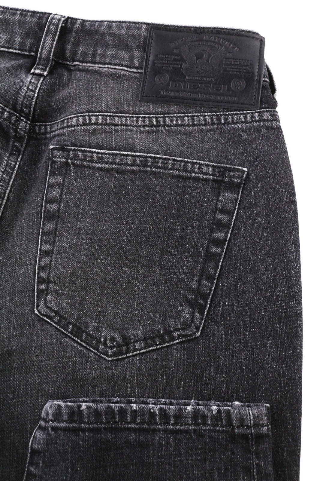 DIESEL D-Joy 09B12 Women's Jeans W26/L32 Blue Slim Fit Washed Logo Stretch