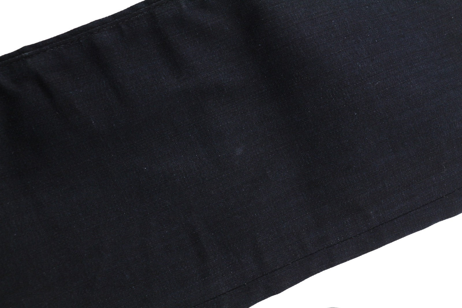 JACK &amp; JONES Tim vyriški W27/L32 juodi medvilniniai tamprūs ploni tiesaus kirpimo džinsai su sagomis 