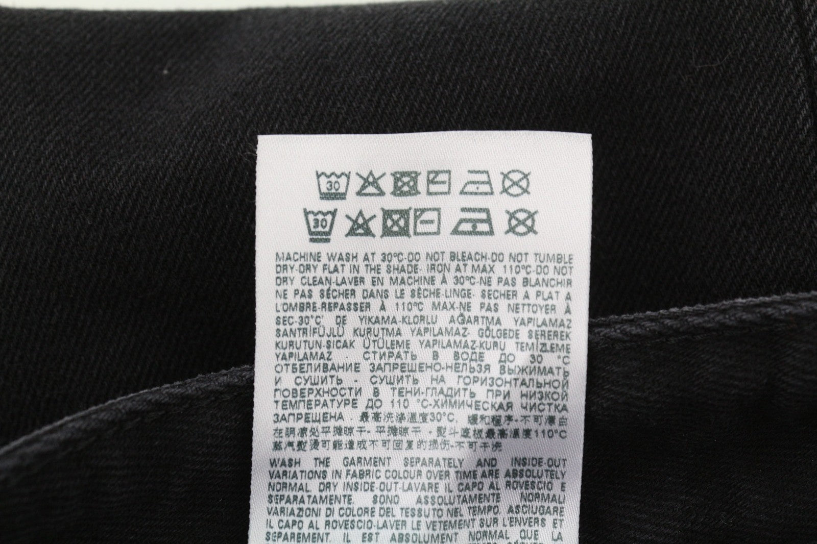 DIESEL D-Reggy 009RL Women's Jeans W29/L30 Black Regular Straight Zip Fly