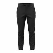 DIGEL Daren-V Men's Trousers UK38 Black Virgin Wool Stretch Stripe Zip Fly