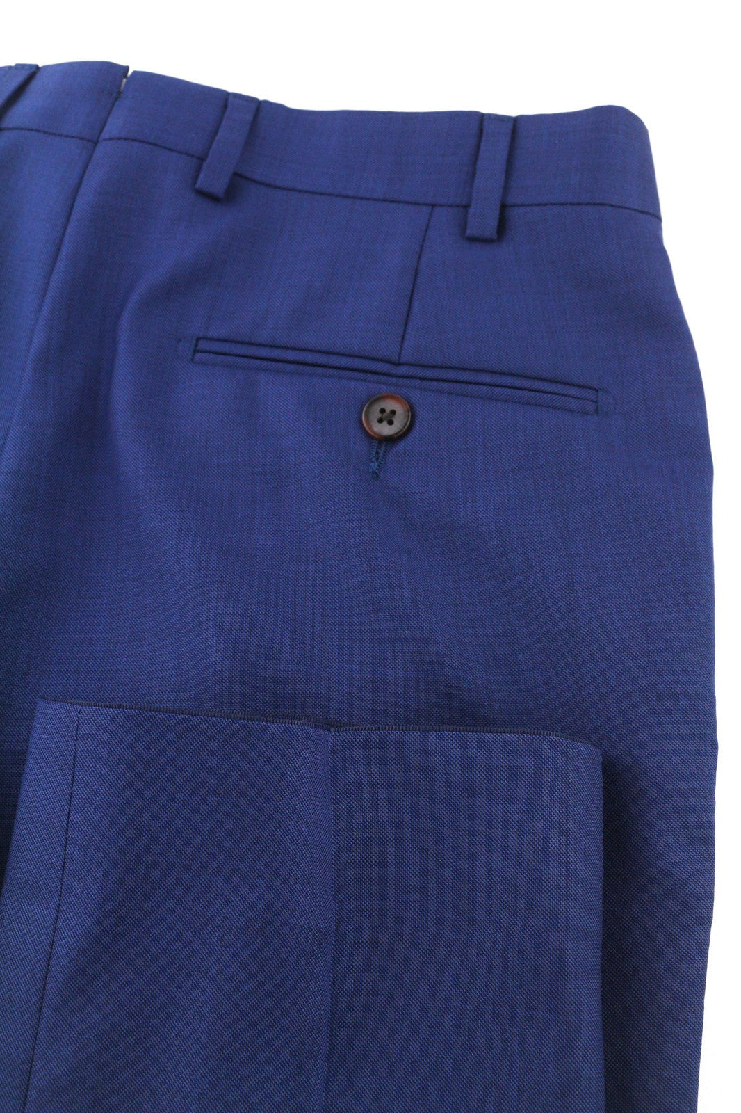 SUITSUPPLY Ferrara Brescia Men's Suit UK32/UK34 Blue Wool 2in1 Single Breasted