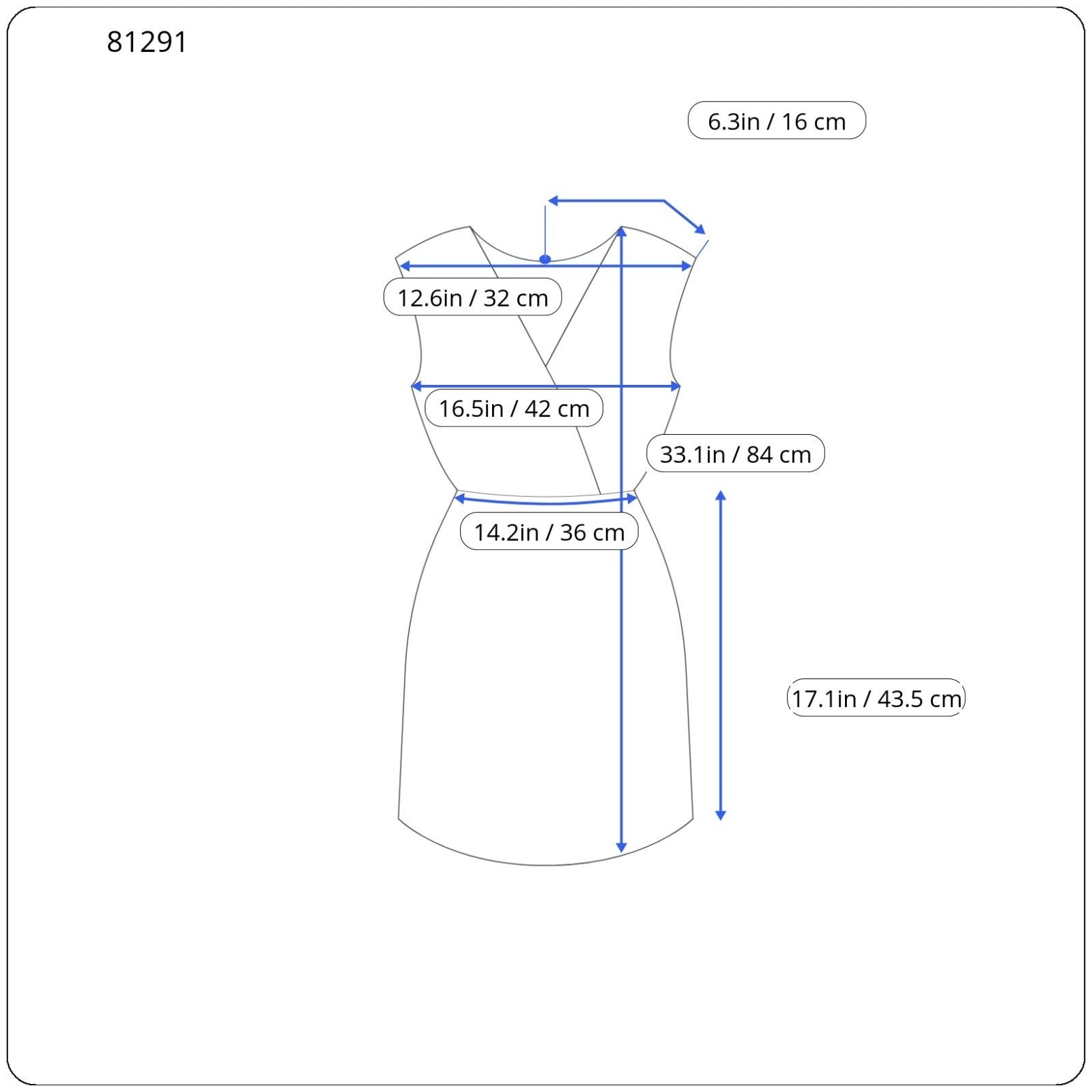 PULL&BEAR Women's Dress L Blue Denim Sleeveless V-Neck Button Pocket Short