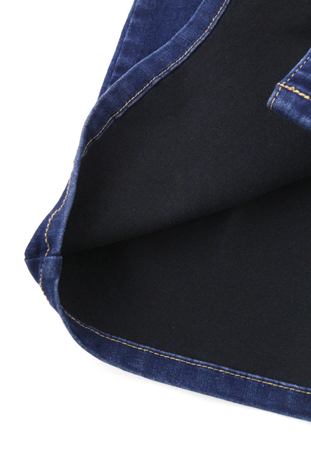 PULL&BEAR Women's Dress L Blue Denim Sleeveless V-Neck Button Pocket Short