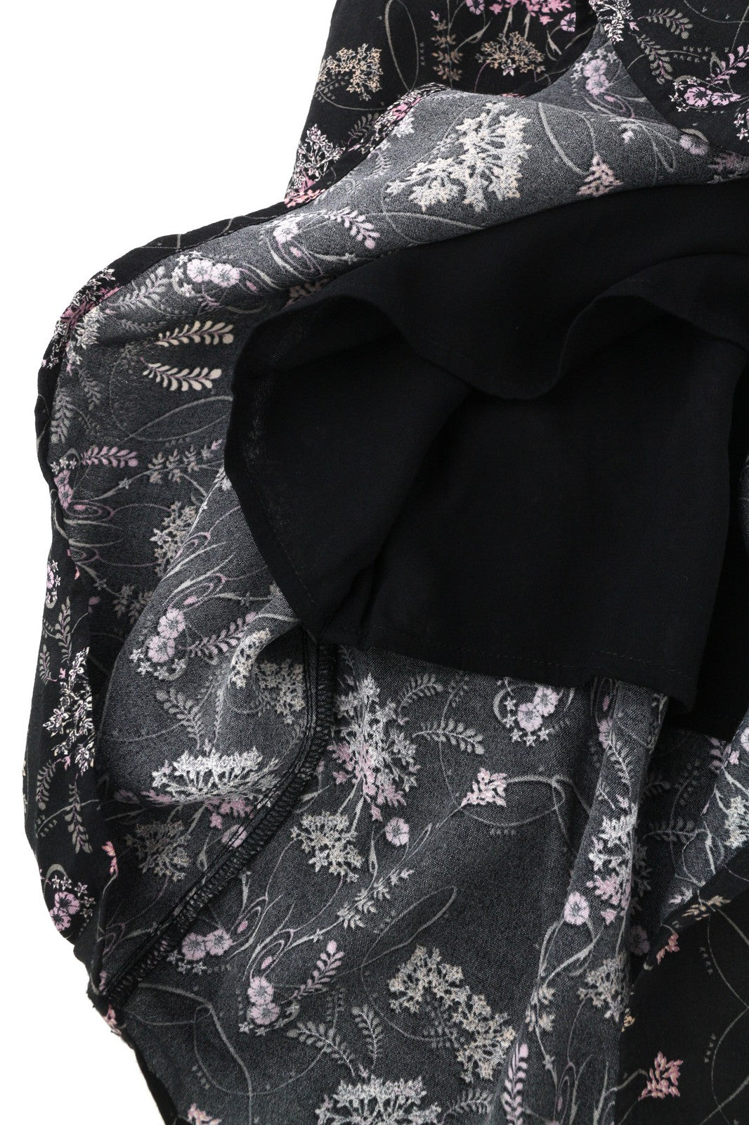 JACQUELINE RIU Rjapa196 Women's Dress 38 Dark Floral V-Neck Sleeveless Pattern