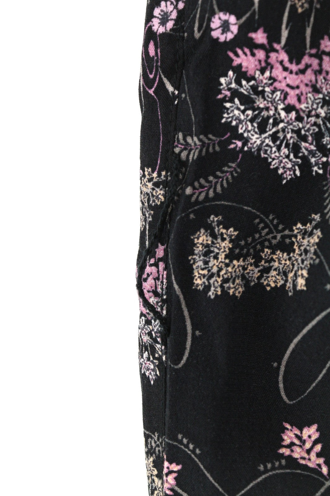 JACQUELINE RIU Rjapa196 Women's Dress 38 Dark Floral V-Neck Sleeveless Pattern