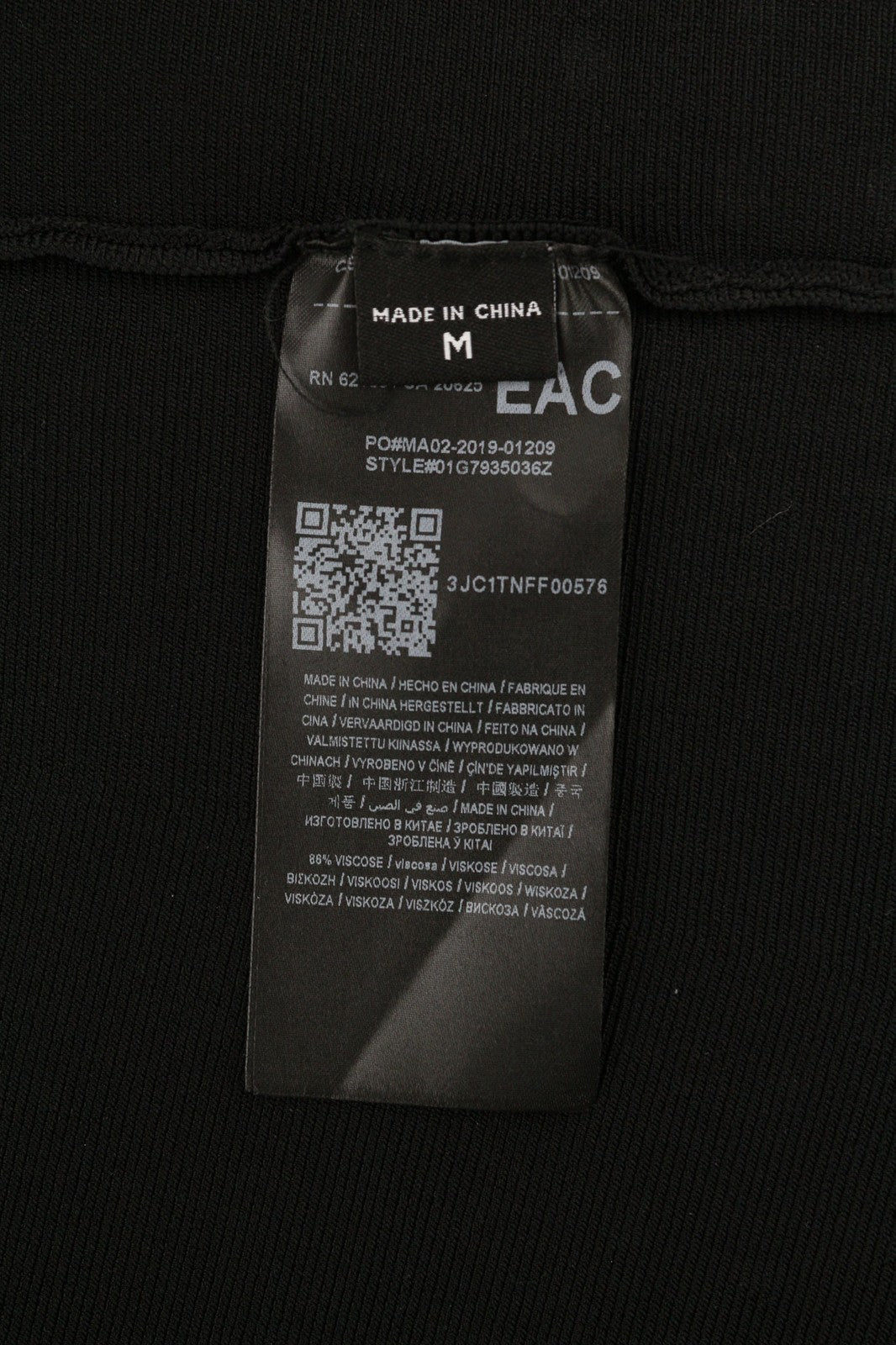 MARCIANO FOR GUESS moteriška suknelė M juoda atvira pečiais ilgomis rankovėmis su metalinėmis detalėmis 