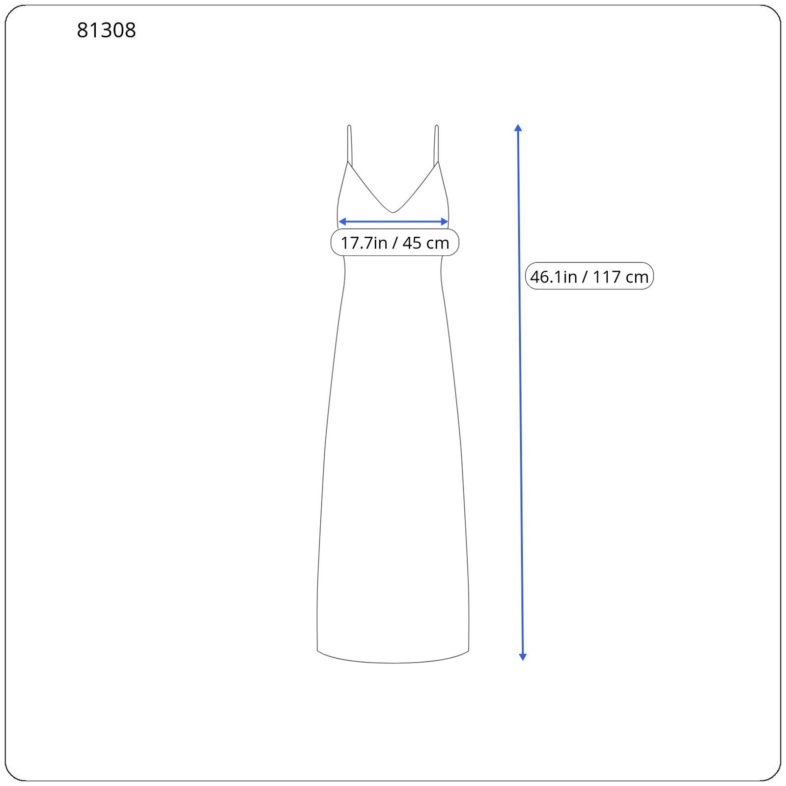 LOVE TANJANE LJ Celine moteriška suknelė M mėlyna aksominė šilko be rankovių midi RRP450 