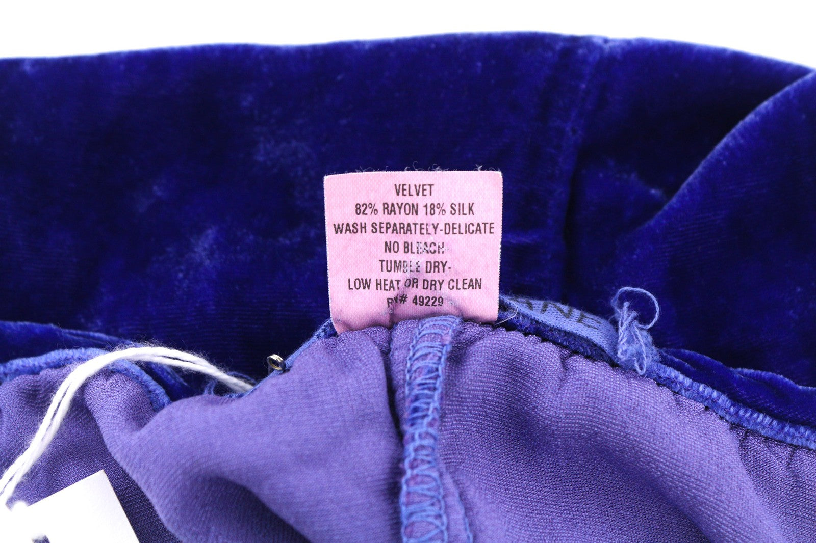 LOVE TANJANE LJ Celine moteriška suknelė M mėlyna aksominė šilko be rankovių midi RRP450 