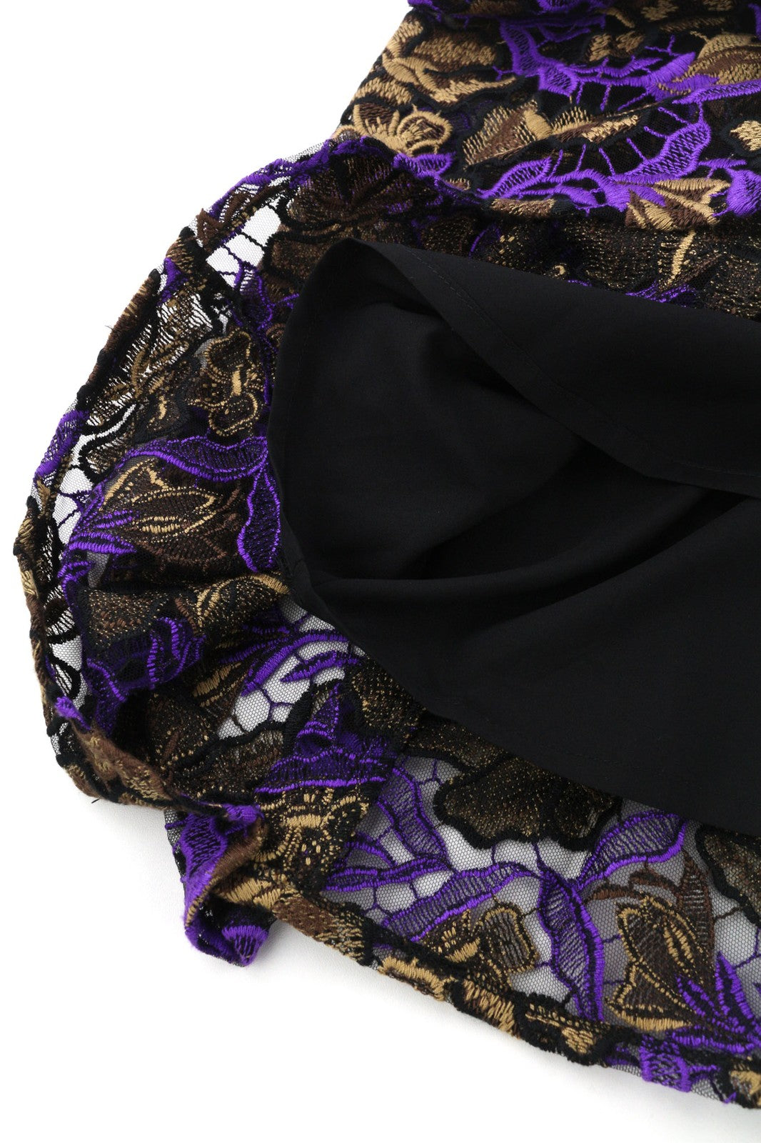 GUGLIELMO CAPONE Ballerina Pizz moteriška suknelė 40 siuvinėta be rankovių midi 