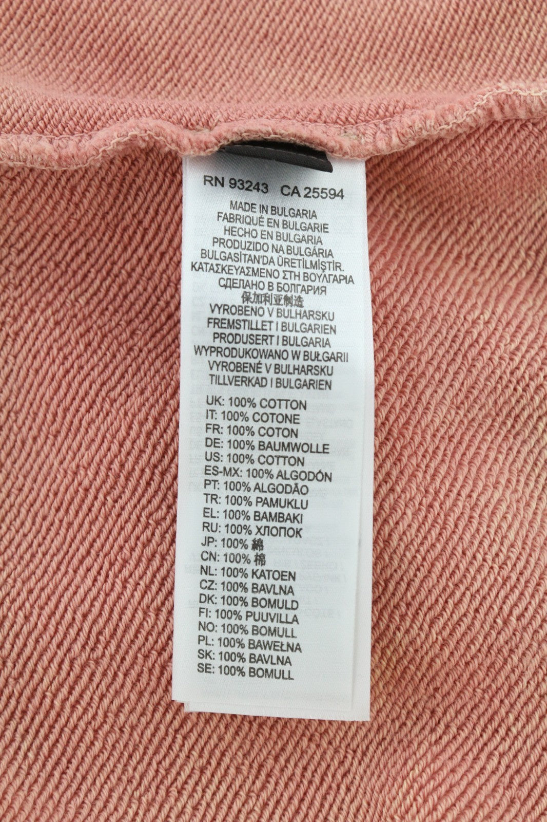 DIESEL F-Mikky Felpa moteriškas džemperis su gobtuvu S Peach Hood Asym Pocket Strap Logo RRP195 