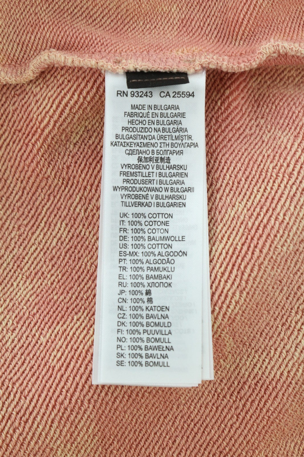 DIESEL F-Mikky moteriškas džemperis su gobtuvu, XL dydžio, persikų spalvos, su gobtuvu, asimetrišku dizainu, RRP195 