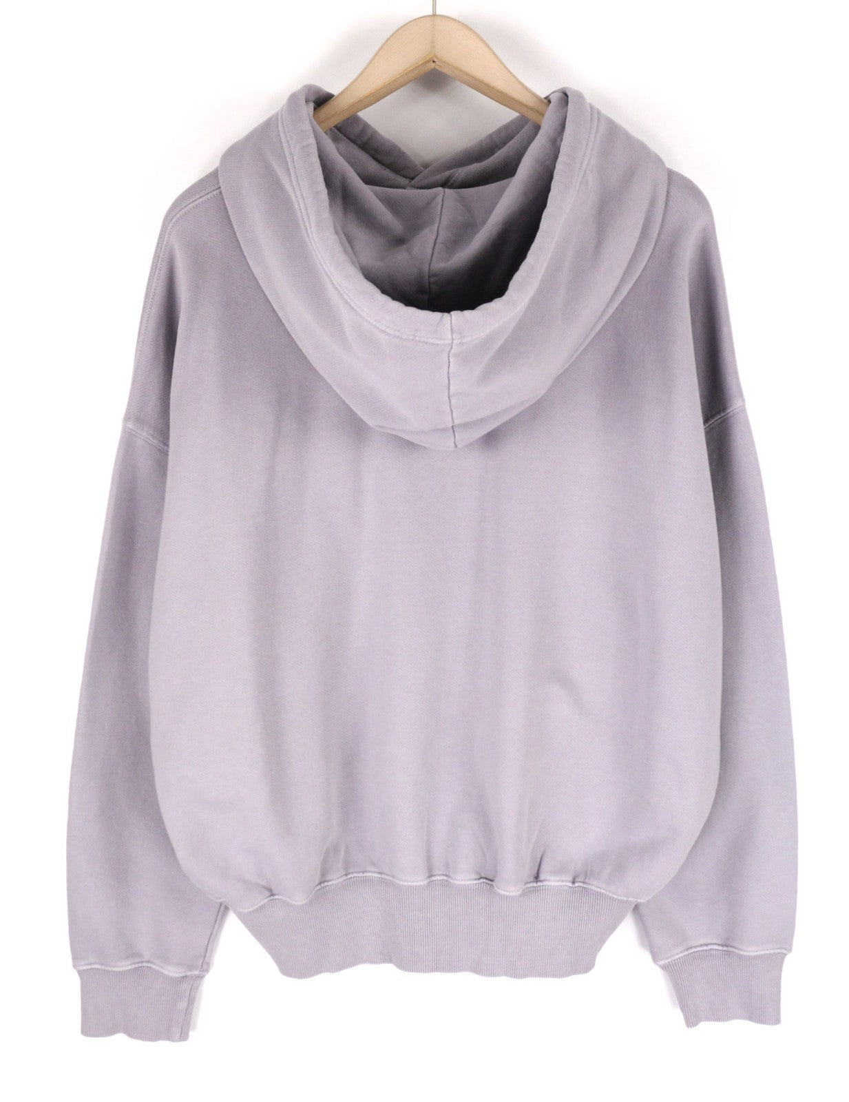 DIESEL F-Magdalena moteriškas džemperis su gobtuvu XL dydžio, violetinis, skalbtas, megztinis su gobtuvu ir dirželiu, RRP175 