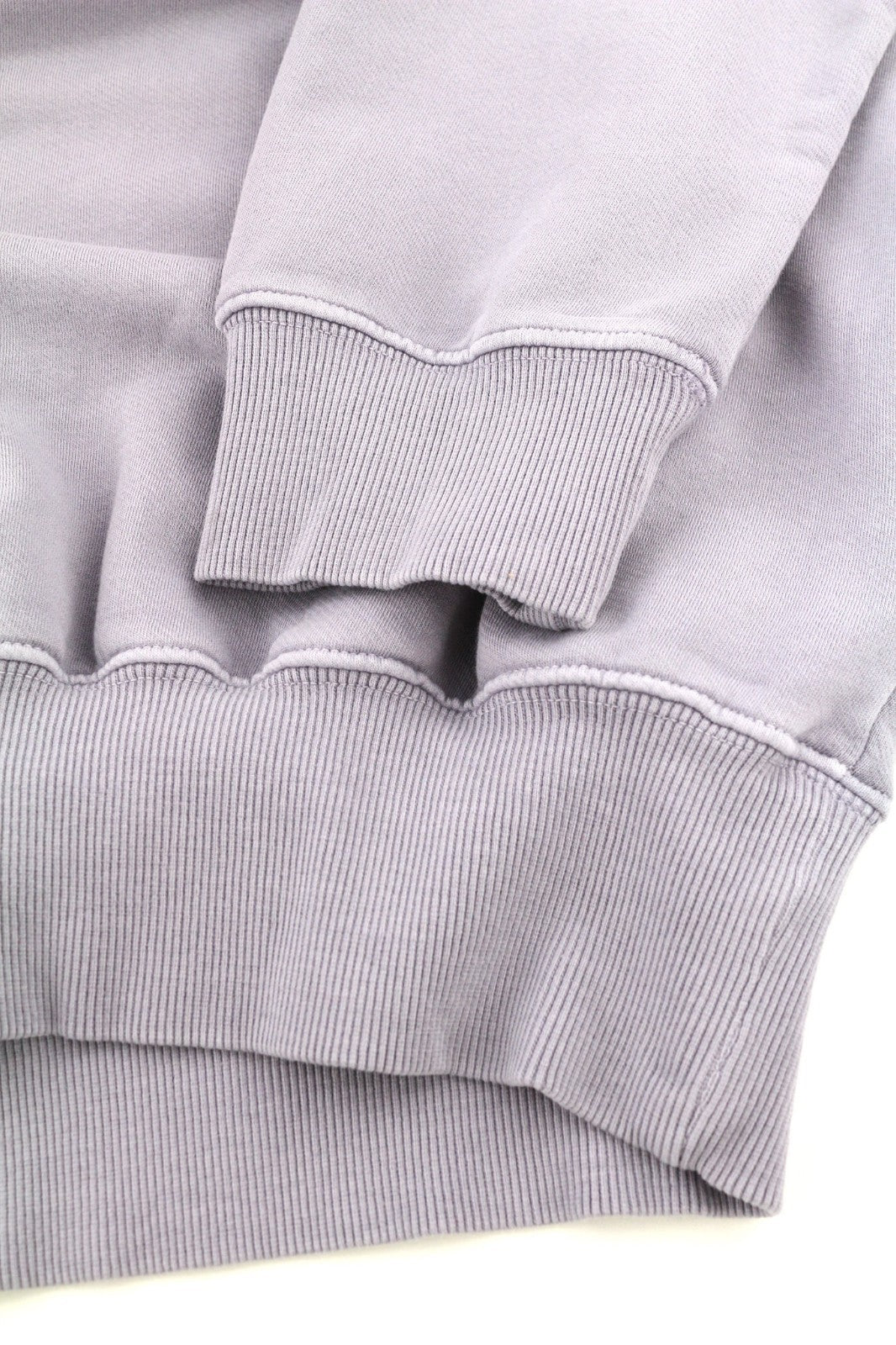 DIESEL F-Magdalena Felpa Women's Hoodie L Purple Washed Hood Logo Strap RRP175