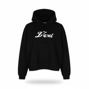 DIESEL F-Reggy-Hood moteriškas džemperis su gobtuvu M, juodas, megztinis su logotipu, RRP150