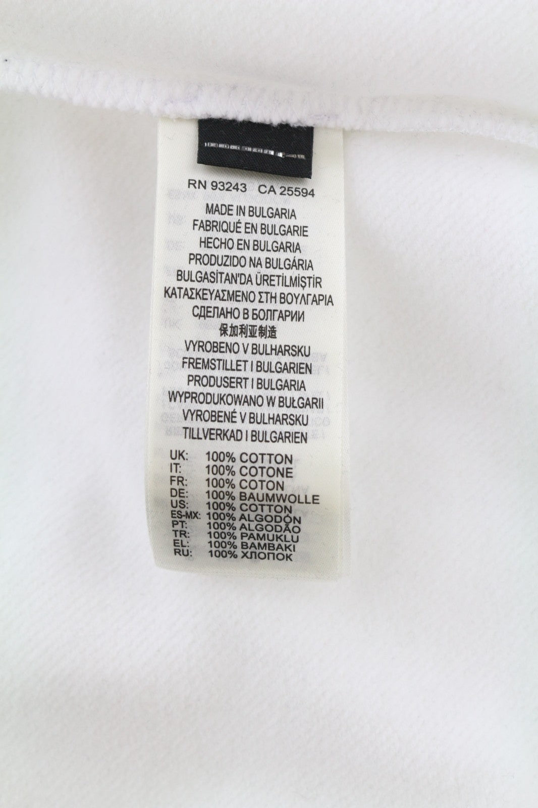 DIESEL F-Reggy-Doval Women's Sweatshirt 2XS White Crew Cotton Logo Pull On