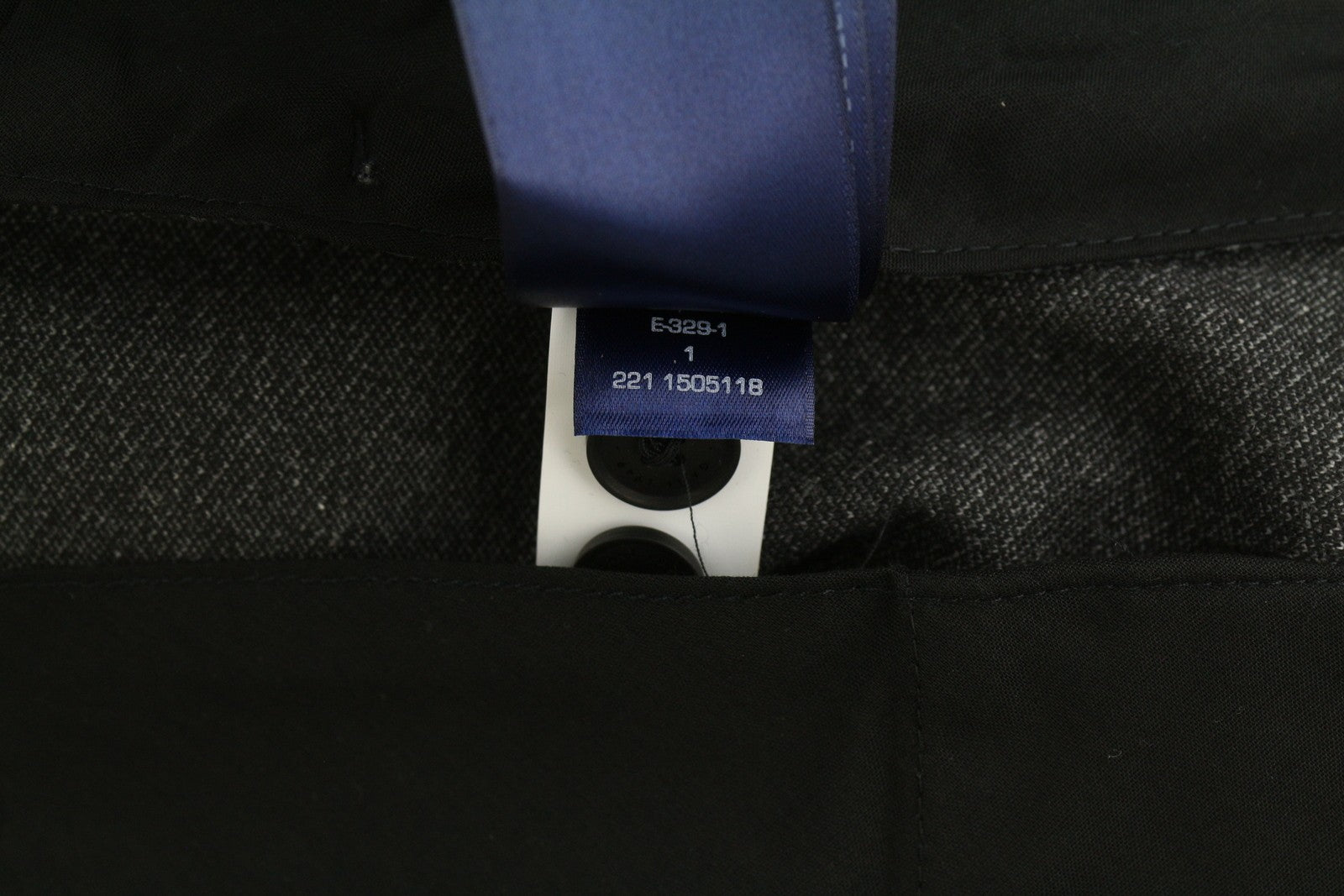 GANT Jersey Men Trousers EU54 Dark Grey Melange Slim Fit Drawstring Waist Zip